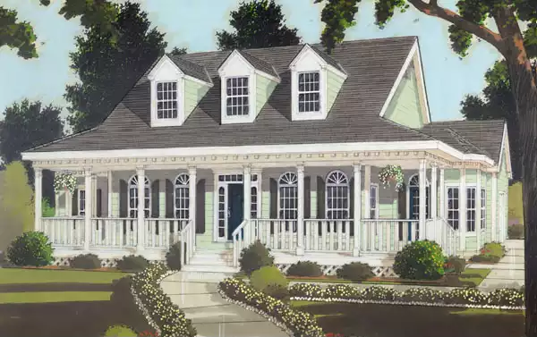 image of country house plan 5685