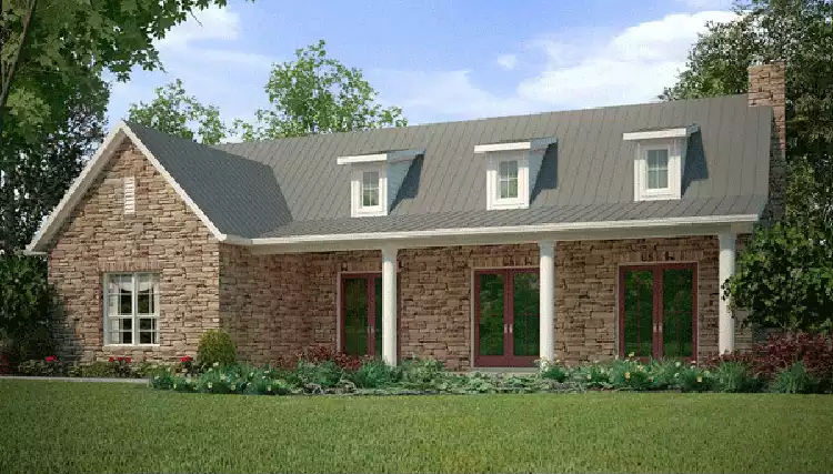 image of cottage house plan 5384