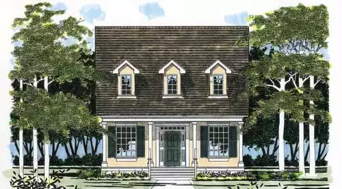 image of country house plan 5377