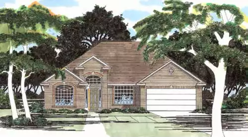 image of four bedroom house plan 5409