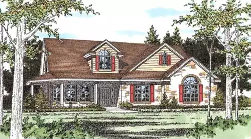 image of country house plan 5452