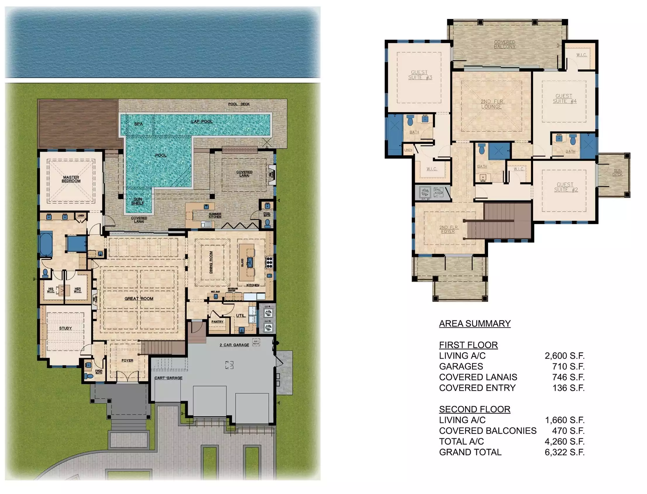 Combined Floor Plan