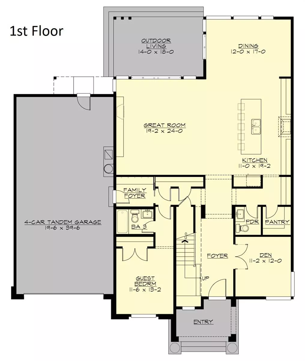 1st Floor Plan