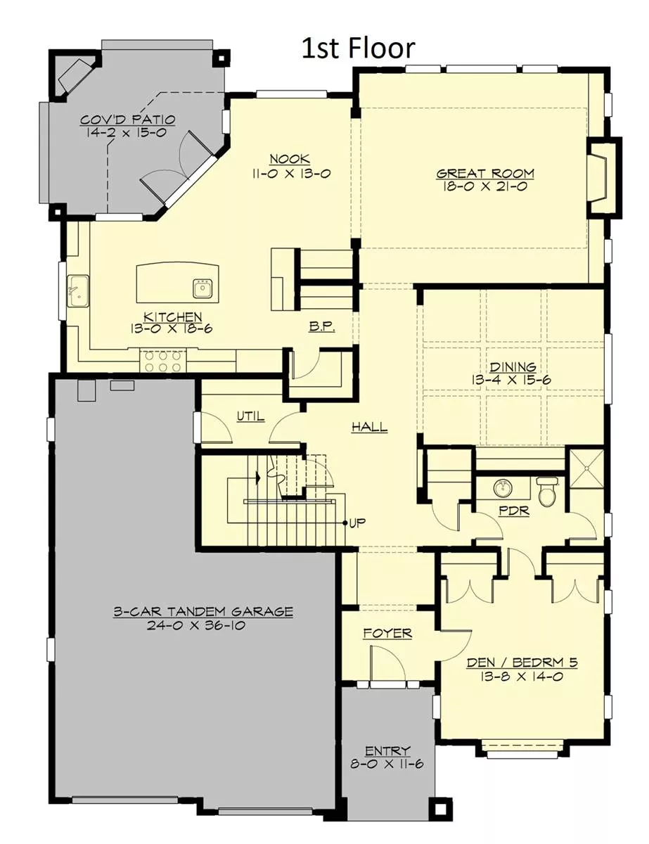 1st Floor Plan