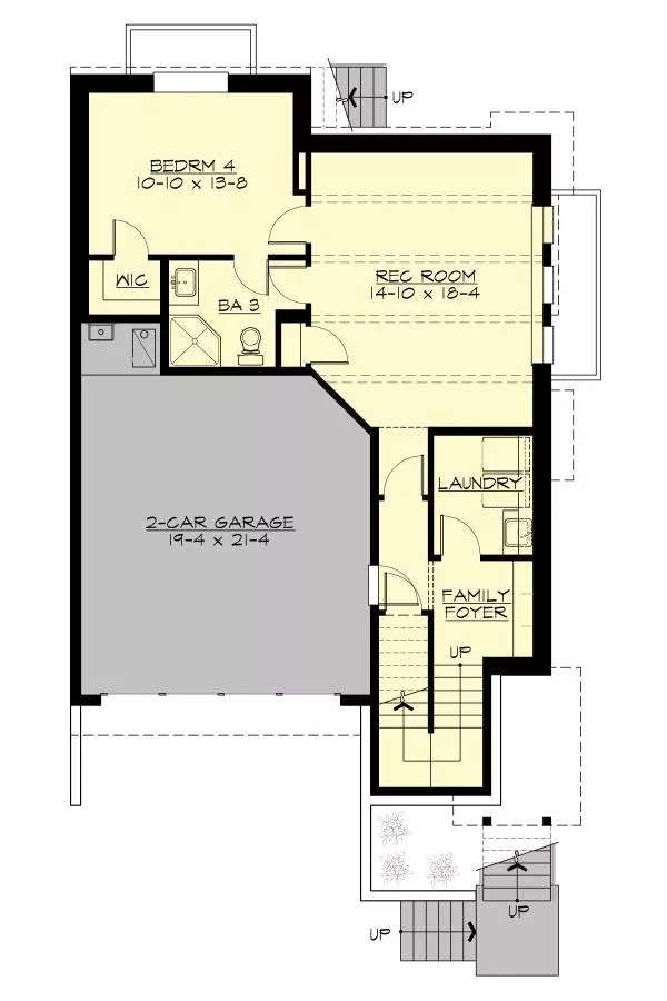 Lower Level Floor Plan