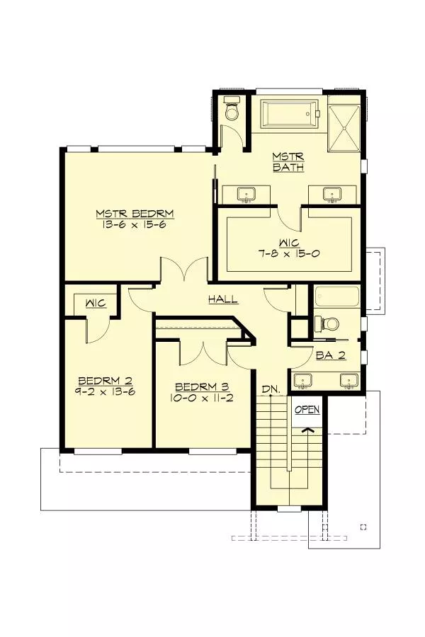 Upper Floor Plan