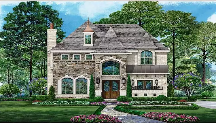 image of luxury house plan 7406