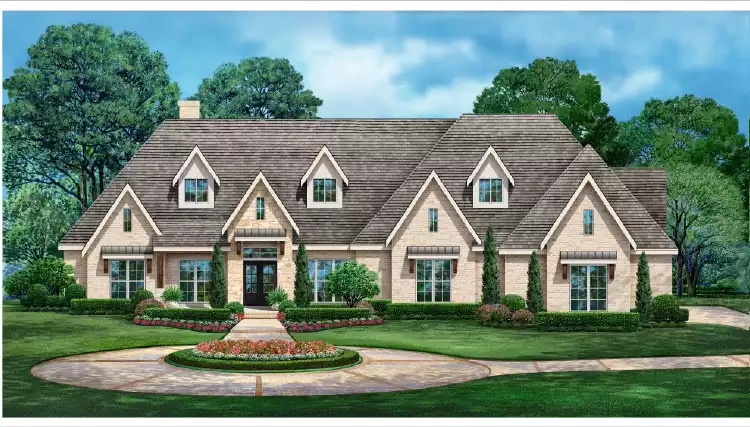 image of traditional house plan 4041