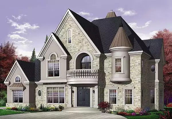 image of canadian house plan 1198