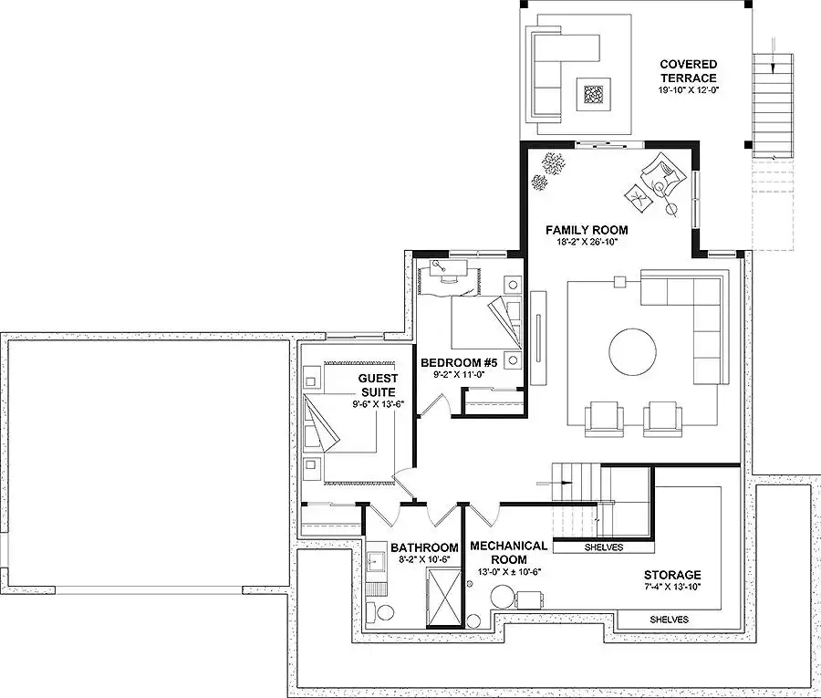 Lower Level Plan