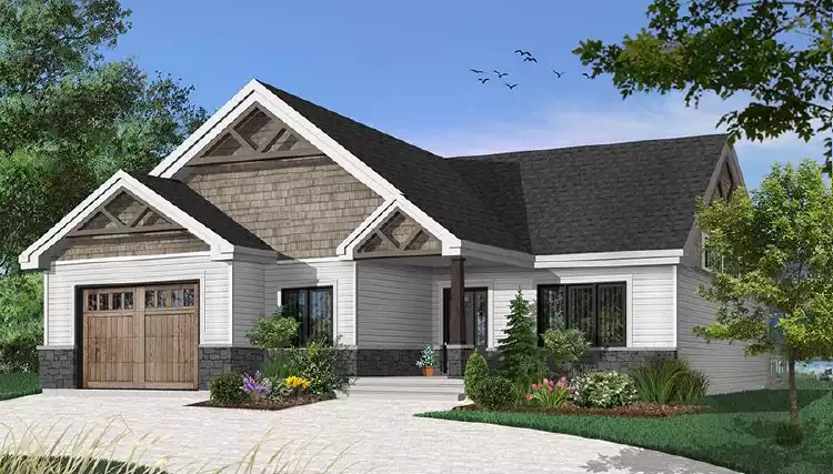 image of small traditional house plan 5217