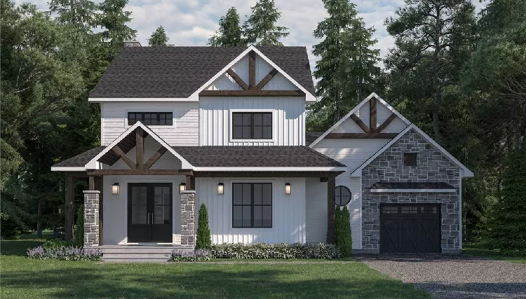 image of canadian house plan 8661