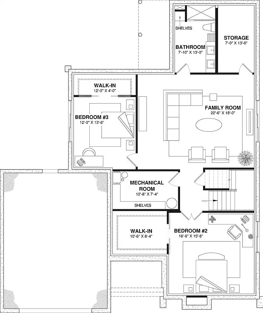 Lower Level Plan