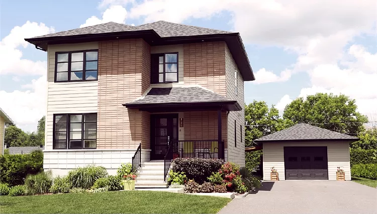 image of 2 story farmhouse plans with porch plan 9703