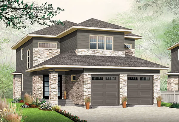 image of country house plan 9711