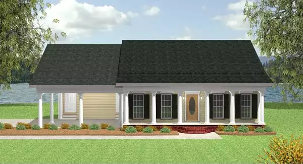 image of country house plan 5653