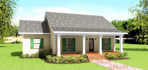 image of affordable home plan 8350