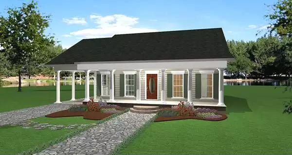 image of affordable cottage house plan 6526