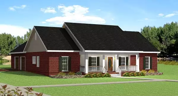 image of four bedroom house plan 5644