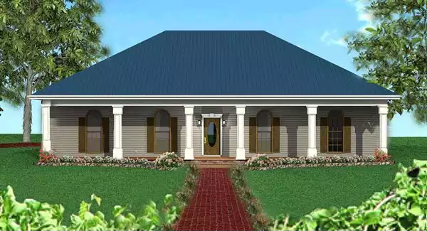 image of four bedroom house plan 5646