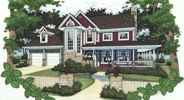 image of country house plan 5790