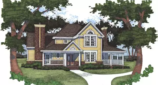 image of small traditional house plan 5778