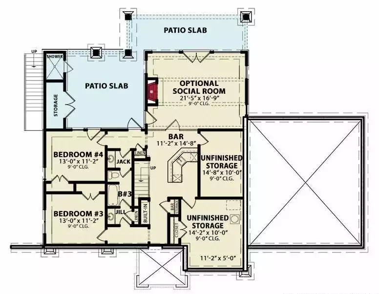 Lower Level Plan