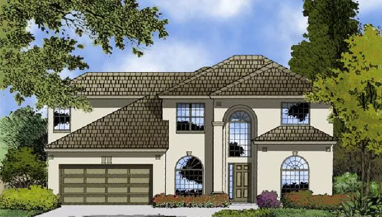 image of four bedroom house plan 8976