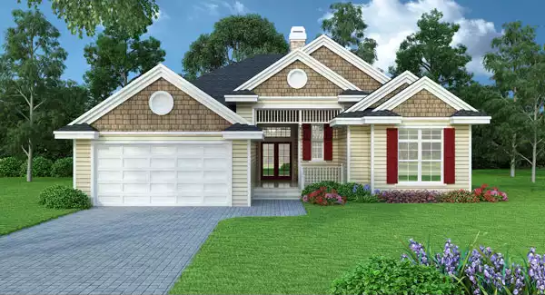 image of traditional house plan 4718