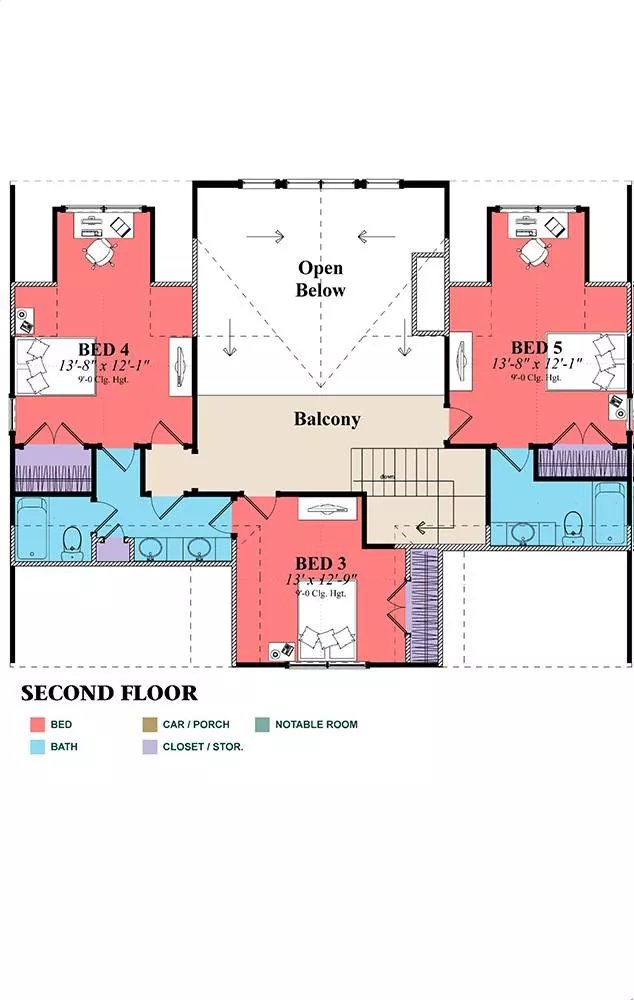 2nd Floor Plan