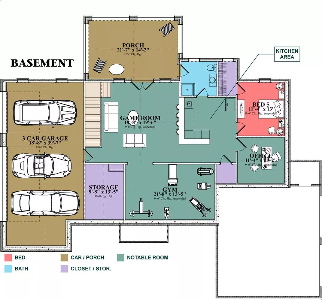 Basement Floor Plan