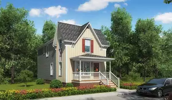 image of affordable cottage house plan 1535