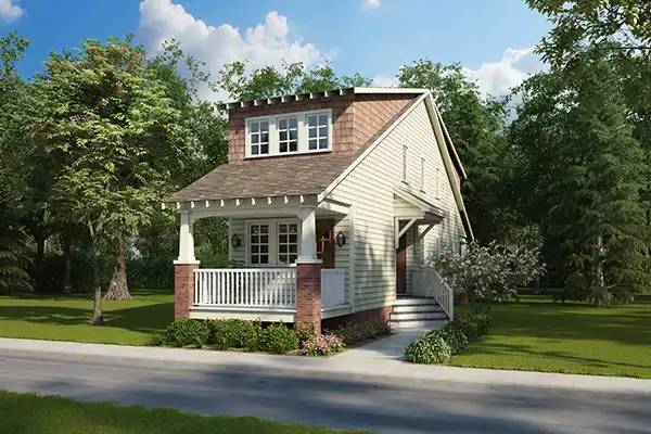 image of 2 story traditional house plan 1533