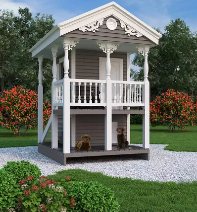 how to build a two story playhouse