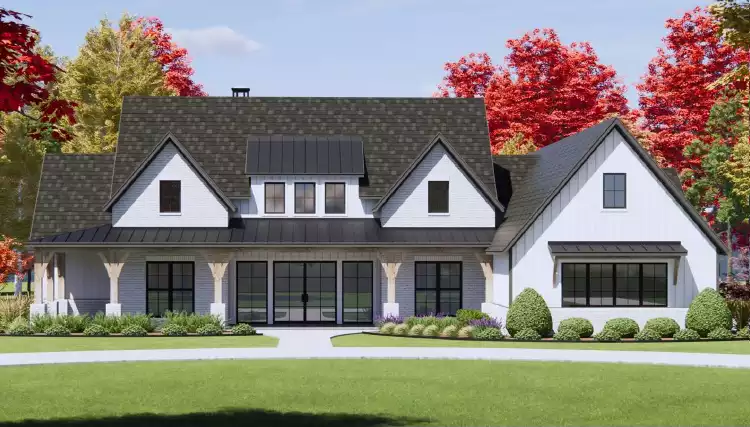 image of large country house plan 9074