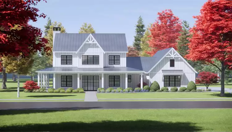 image of country house plan 9176