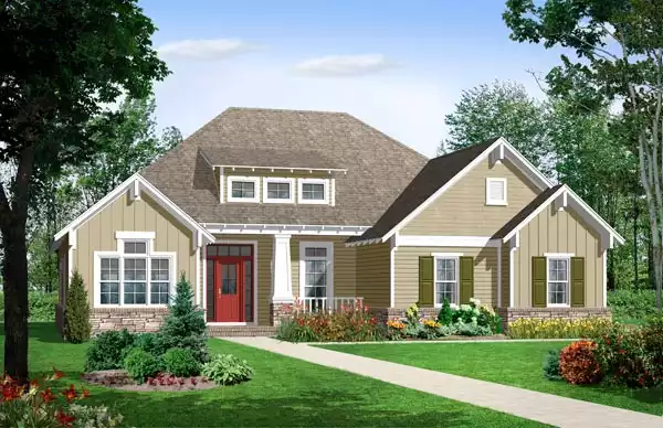 image of affordable home plan 6411