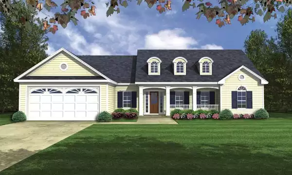 image of affordable home plan 6391