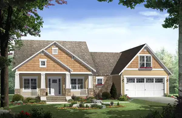 image of country house plan 7139