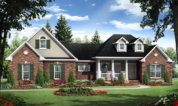 image of country house plan 5272