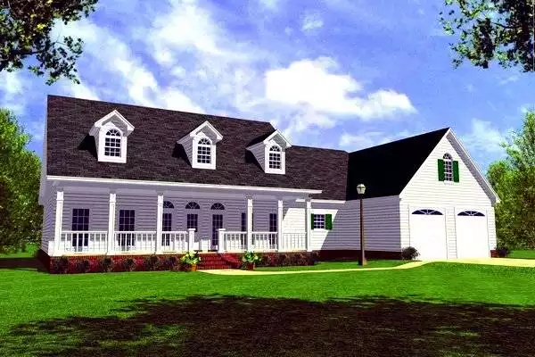 image of small modern house plan 5698