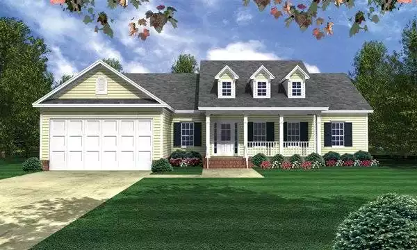 image of affordable country house plan 5744