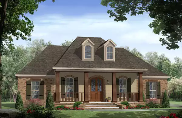 image of country house plan 7683