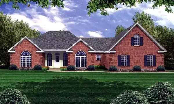 image of four bedroom house plan 5699