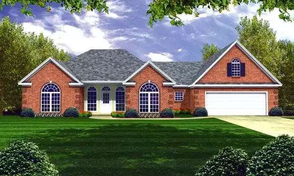 image of traditional house plan 5752