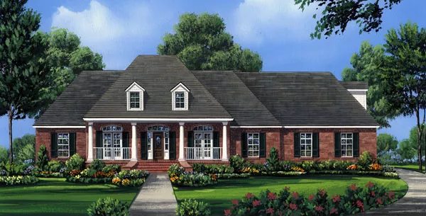 image of country house plan 7919