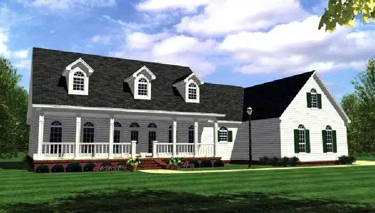 image of affordable farmhouse plan 5768