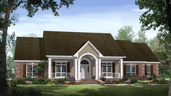 image of four bedroom house plan 7130