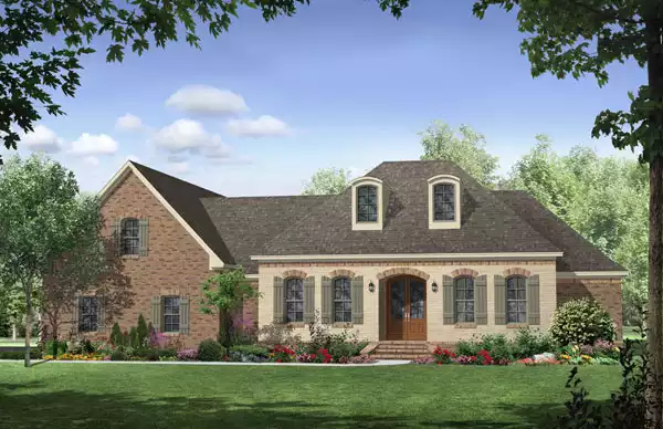 image of country house plan 7643