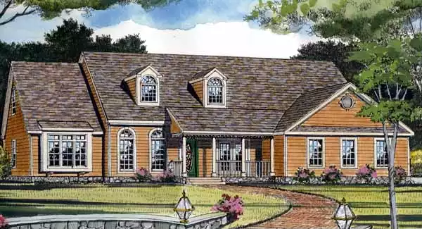 image of four bedroom house plan 3703